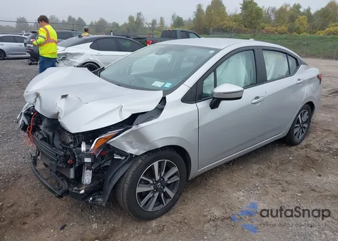 2021 Nissan Versa Sv Xtronic Cvt z USA, uszkodzony, nr VIN 3N1CN8EV5ML913222